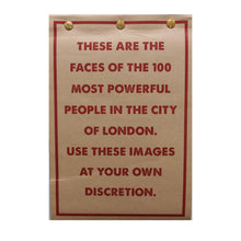 You Haven't Seen Their Faces