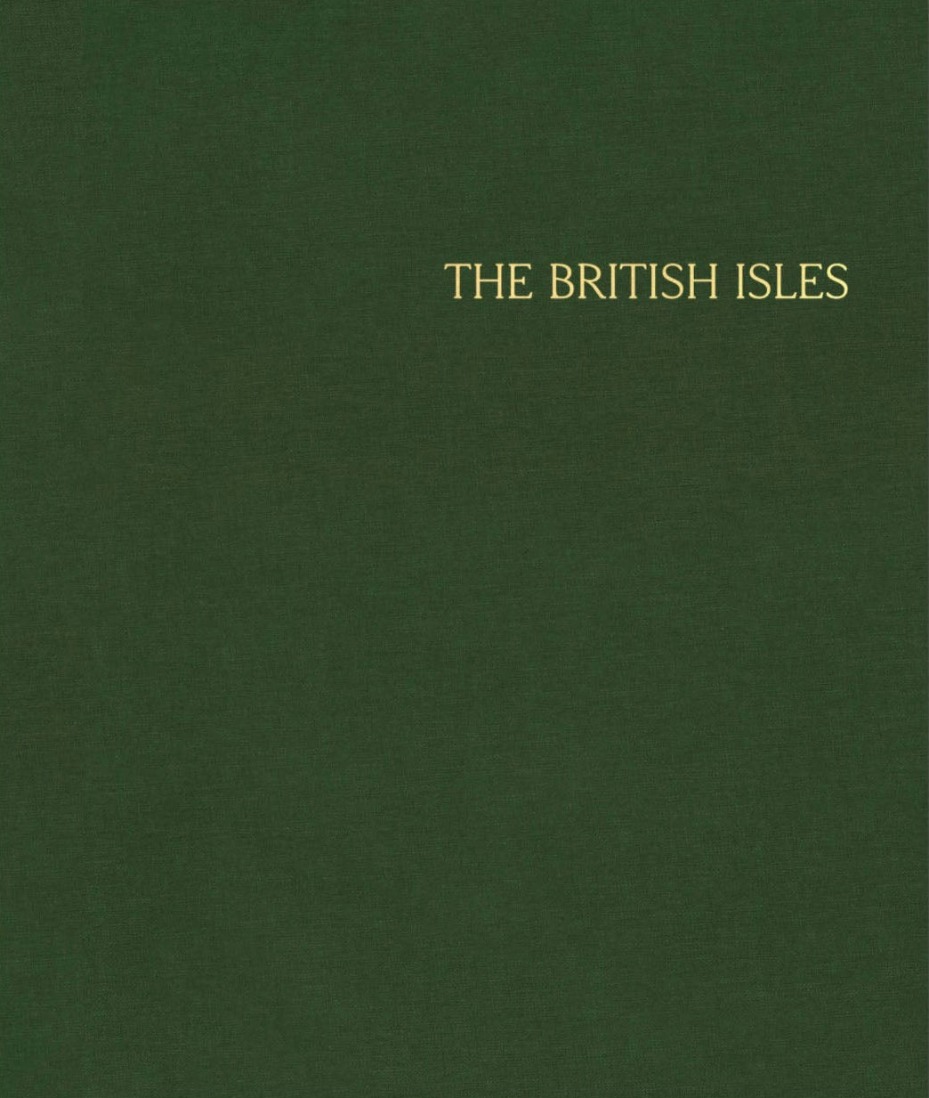 The British Isles Signed Copy by Jamie Hawkesworth