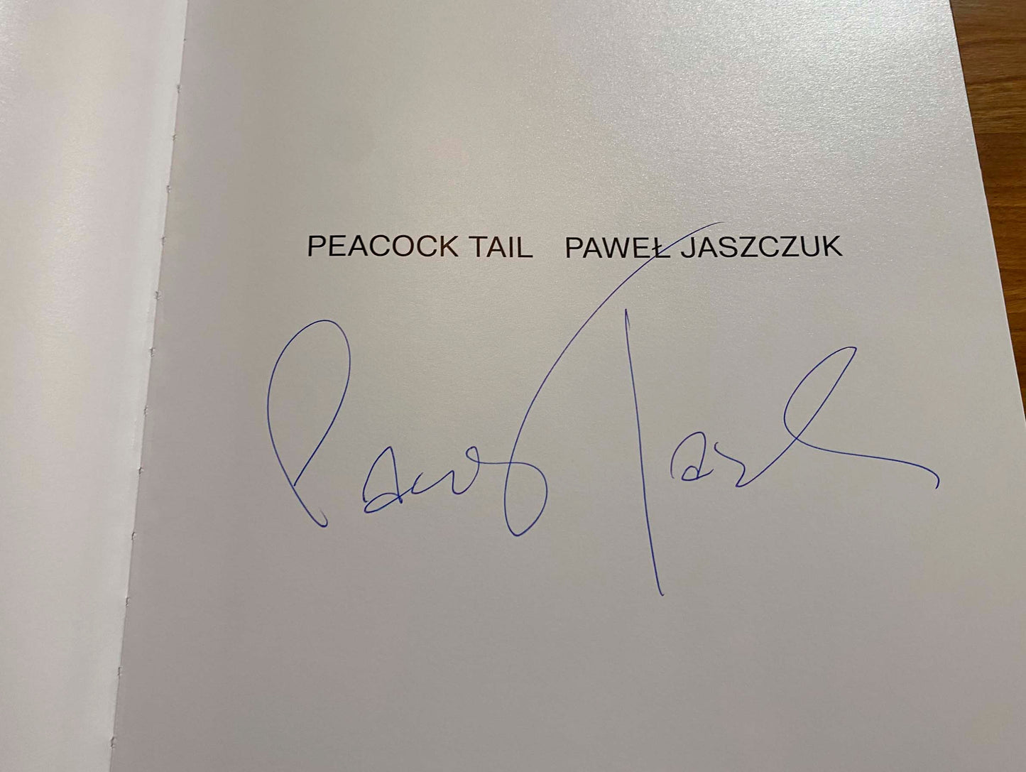 Peacock Tail [Signed]