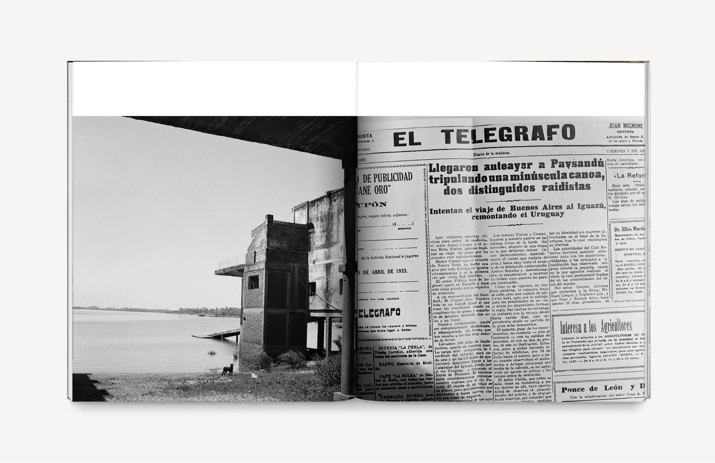 La sombra de un río [Signed]