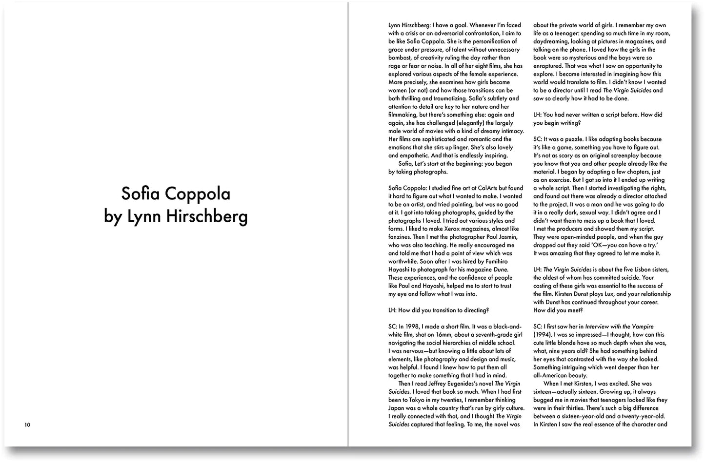 Sofia Coppola Archive