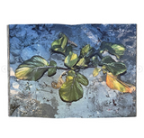 Plants, middle reaches of Tama River, winter - signed