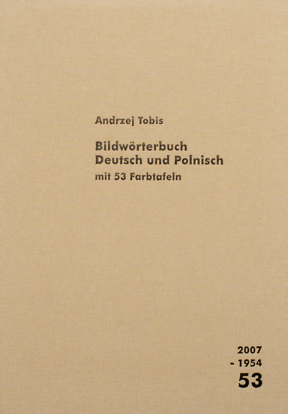 llustrated German-Polish Dictionary