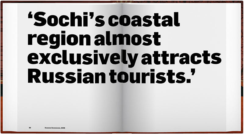 The Sochi Project: An Atlas of War and Tourism in the Caucasus