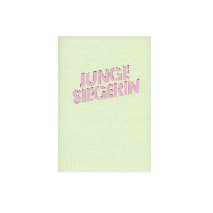 Junge Siegerin - signed copy